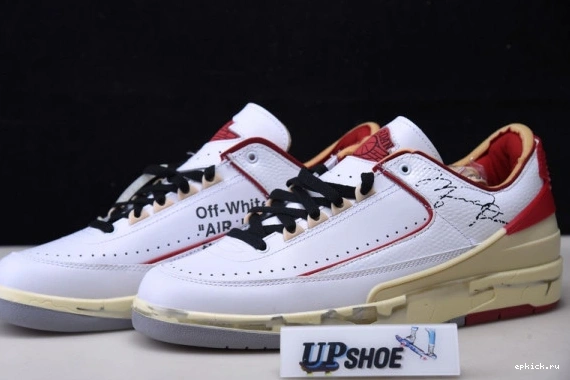 Cheap EP 2 Low DJ4375-106 White Retro O-W Air Jordan Red SP DJ4375-106 0105